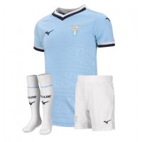 Lazio Fußballbekleidung Heimtrikot Kinder 2024-25 Kurzarm (+ kurze hosen)